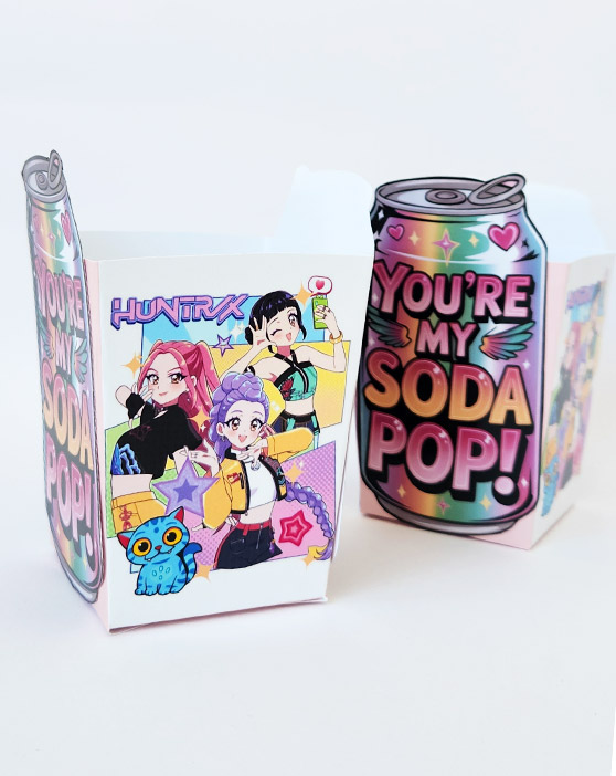 Pack 10 Cajitas Guerreras K-Pop Huntrix
